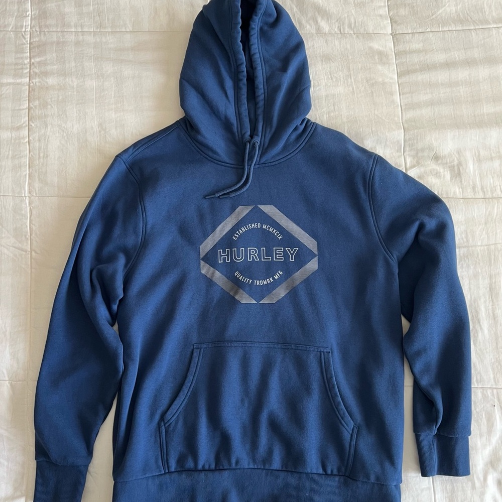 Hurley Men's Blue Hoodie